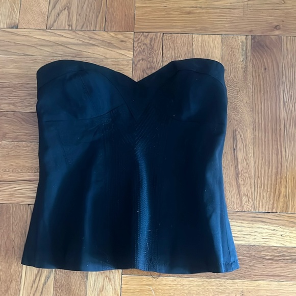 Bebe Black Bustier - Picture 1 of 5